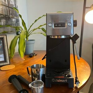 Cuisinart Espresso Maker in Stainless Steel and Black